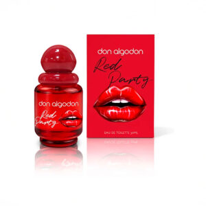 Don Algodón Red Party Eau de Toilette para Mujer – 30ml | Fragancia Ambarada y Frutal